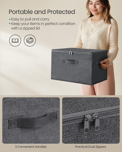 Foldable Storage Basket Bins - image 4