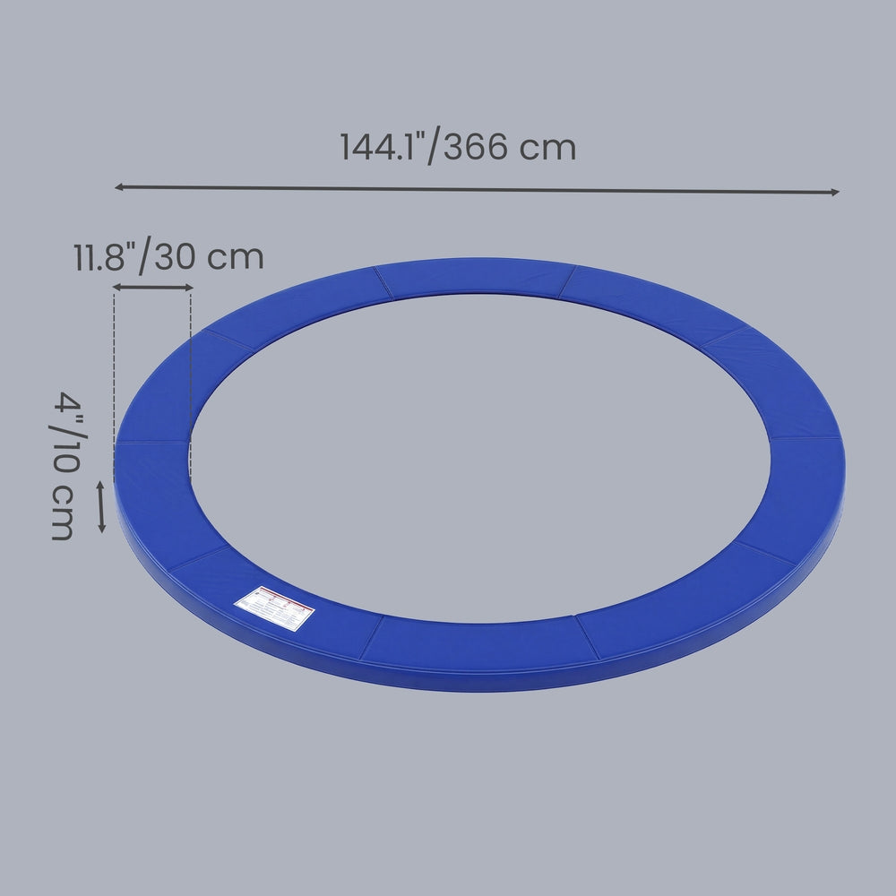 Trampoline Safety Pad, 12 ft Replacement Spring Cover, Edge Protection - image 11
