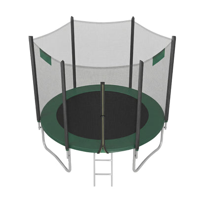 6 ft Kids Trampoline, Trampoline with Enclosure Net, Safety Pad - image 2