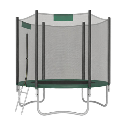 10 ft Trampoline, 305 cm Kids Trampoline with Enclosure Net, Safety Pad - image 15