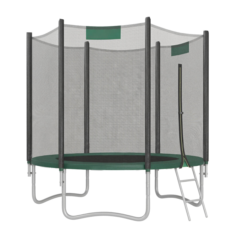 10 ft Trampoline, 305 cm Kids Trampoline with Enclosure Net, Safety Pad - image 20