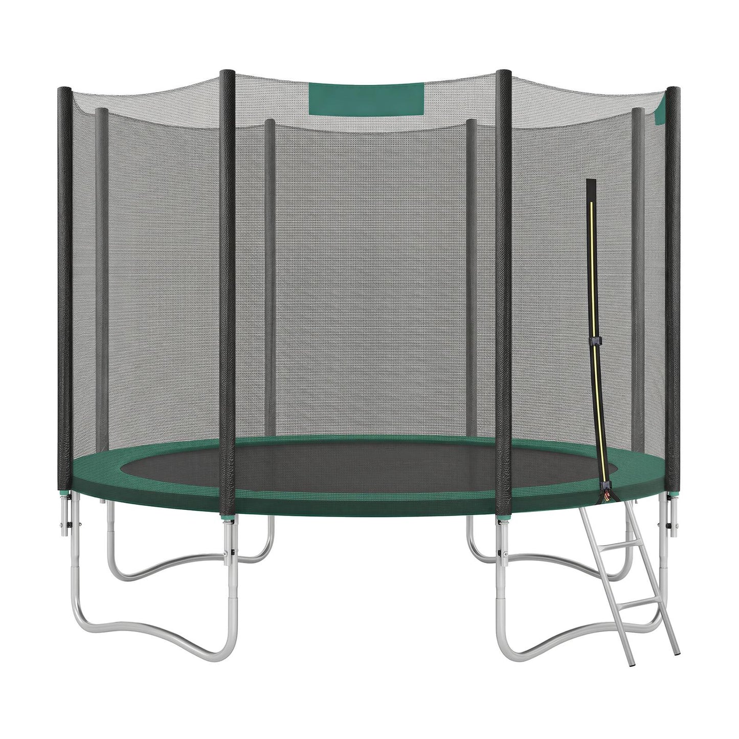 10 ft Trampoline, 305 cm Kids Trampoline with Enclosure Net, Safety Pad - image 9