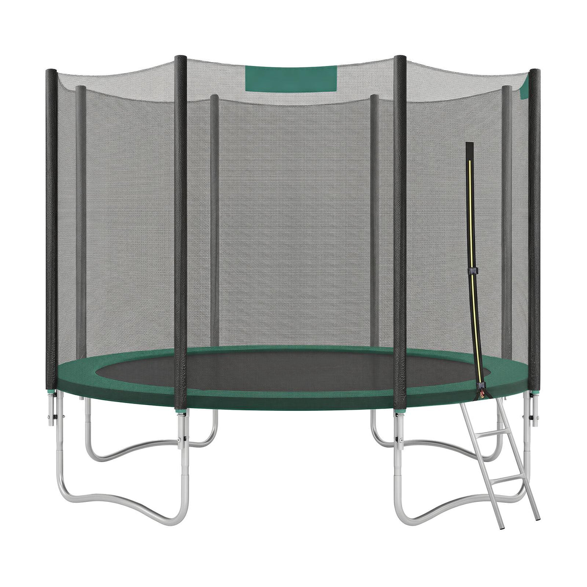10 ft Trampoline, 305 cm Kids Trampoline with Enclosure Net, Safety Pad - image 8