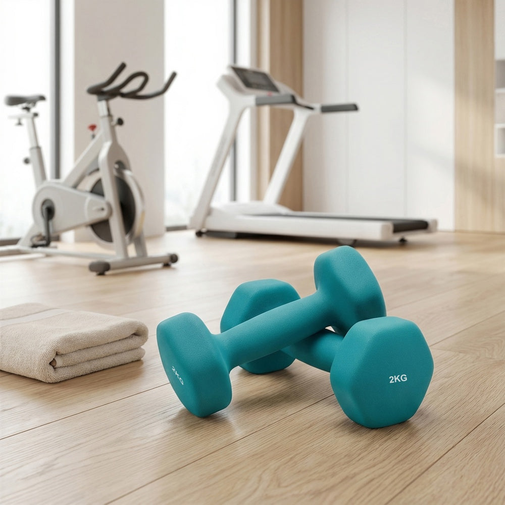 Dumbbells Set with Stand, Neoprene Hex Dumbbells - image 22