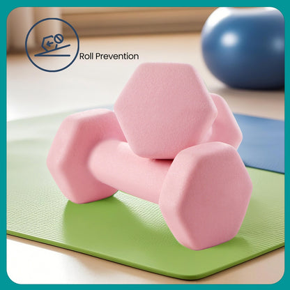 Dumbbells Set with Stand, Neoprene Hex Dumbbells - image 10
