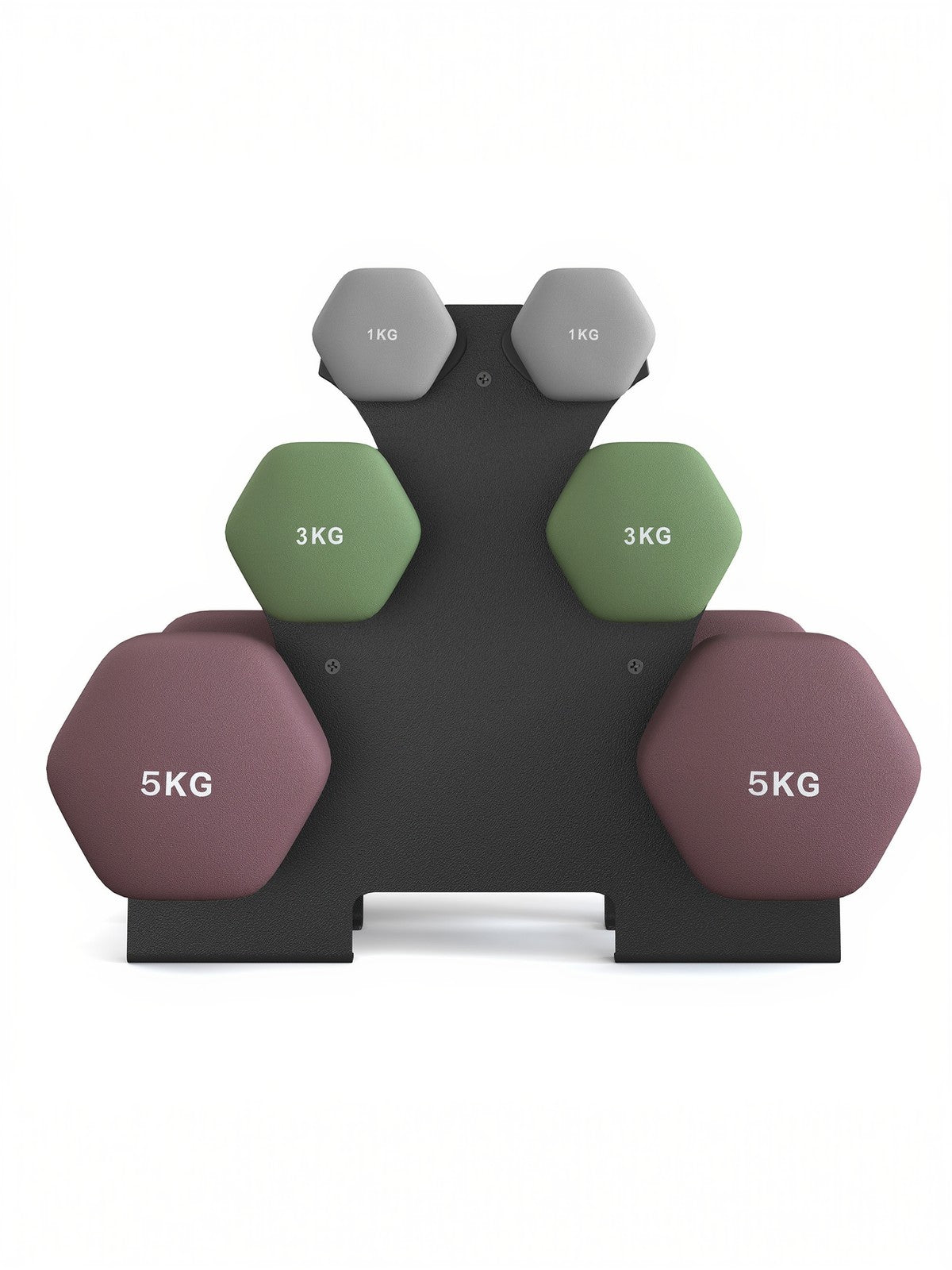 Dumbbells Set with Stand, Neoprene Hex Dumbbells - image 27