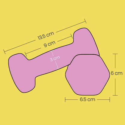 Set of 2 Dumbbells, 2 x 2 kg Neoprene Weights, Hexagonal - image 54