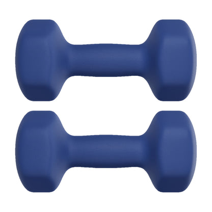 Set of 2 Dumbbells, 2 x 2 kg Neoprene Weights, Hexagonal - image 57
