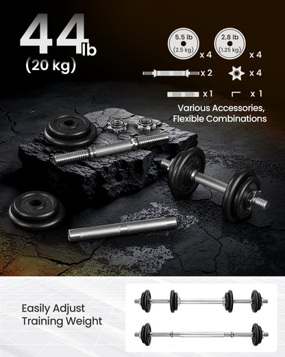 Adjustable cast iron dumbbells - image 5