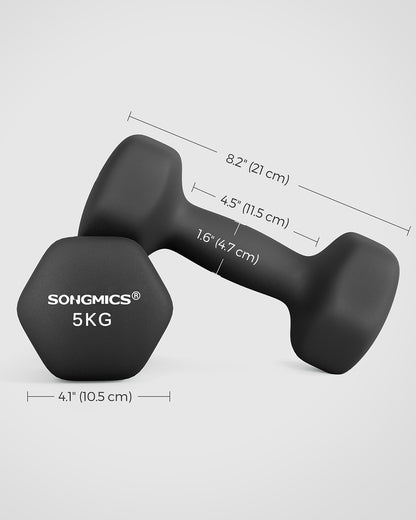2 x 5 kg Dumbbells - image 8