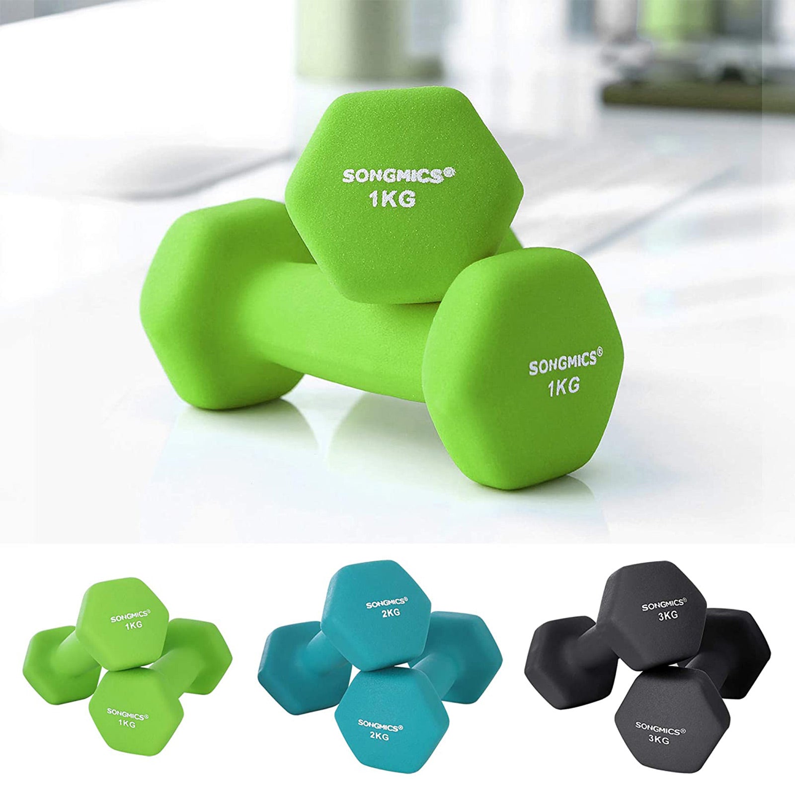 Hex Dumbbells Set - image 24