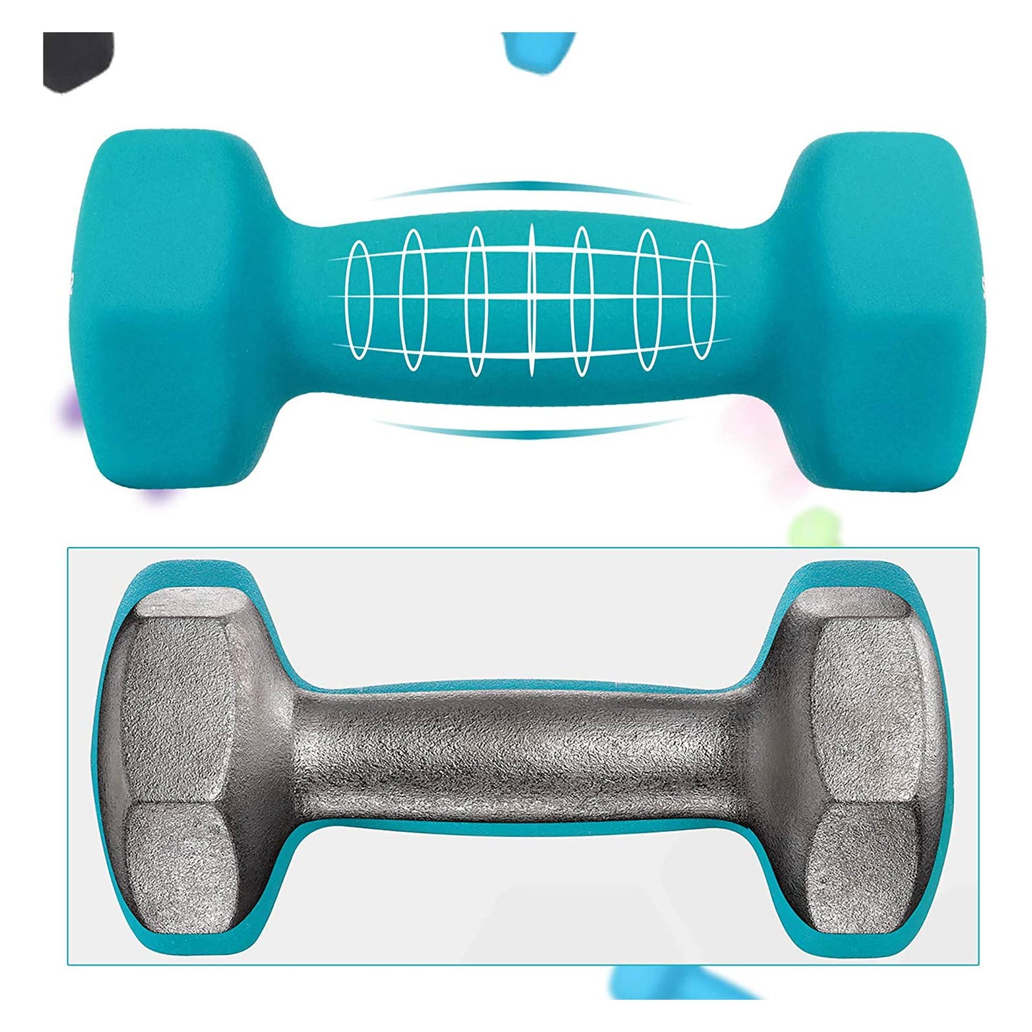 Hex Dumbbells Set - image 25