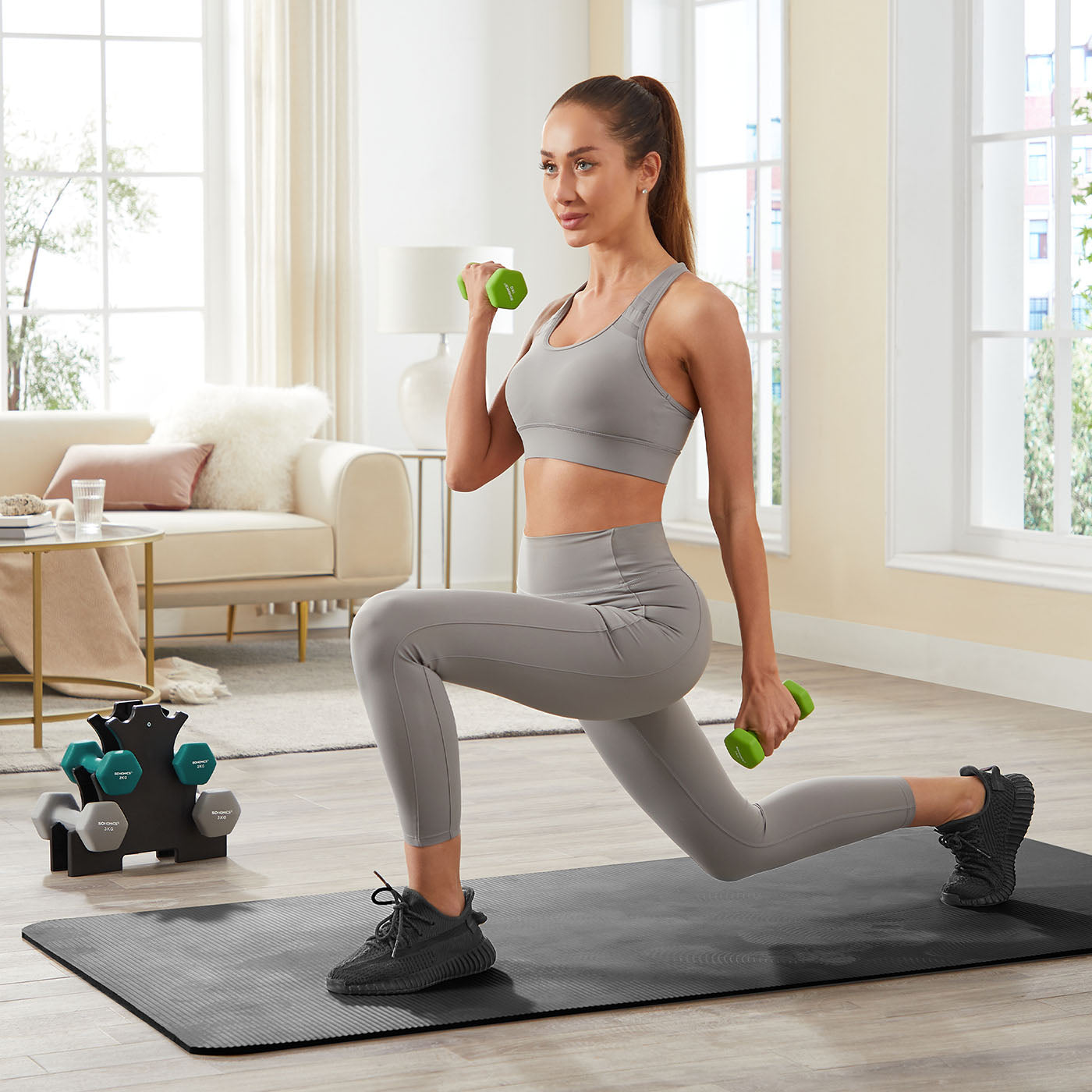 Hex Dumbbells Set - image 3