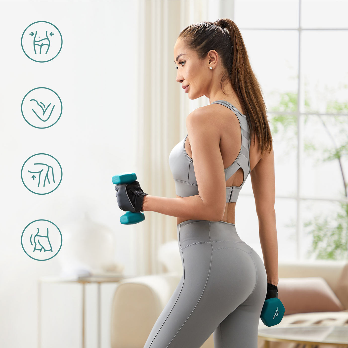 Hex Dumbbells Set - image 5
