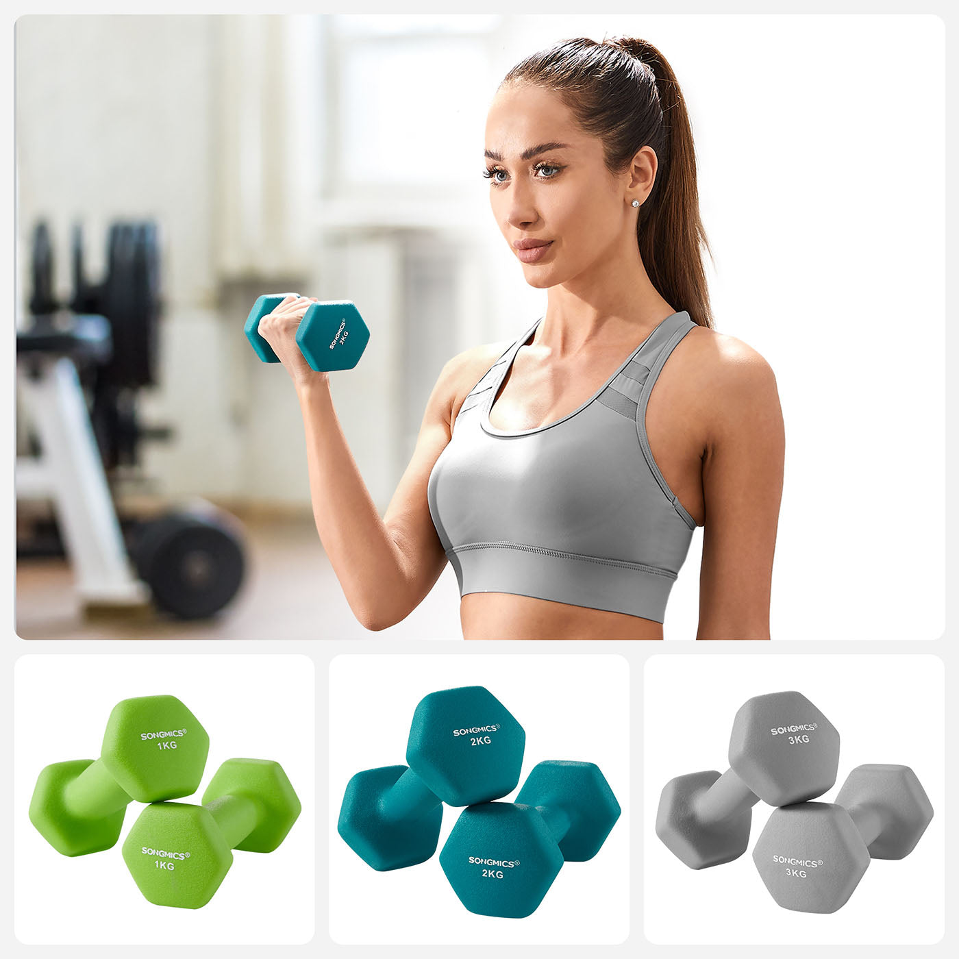 Hex Dumbbells Set - image 6