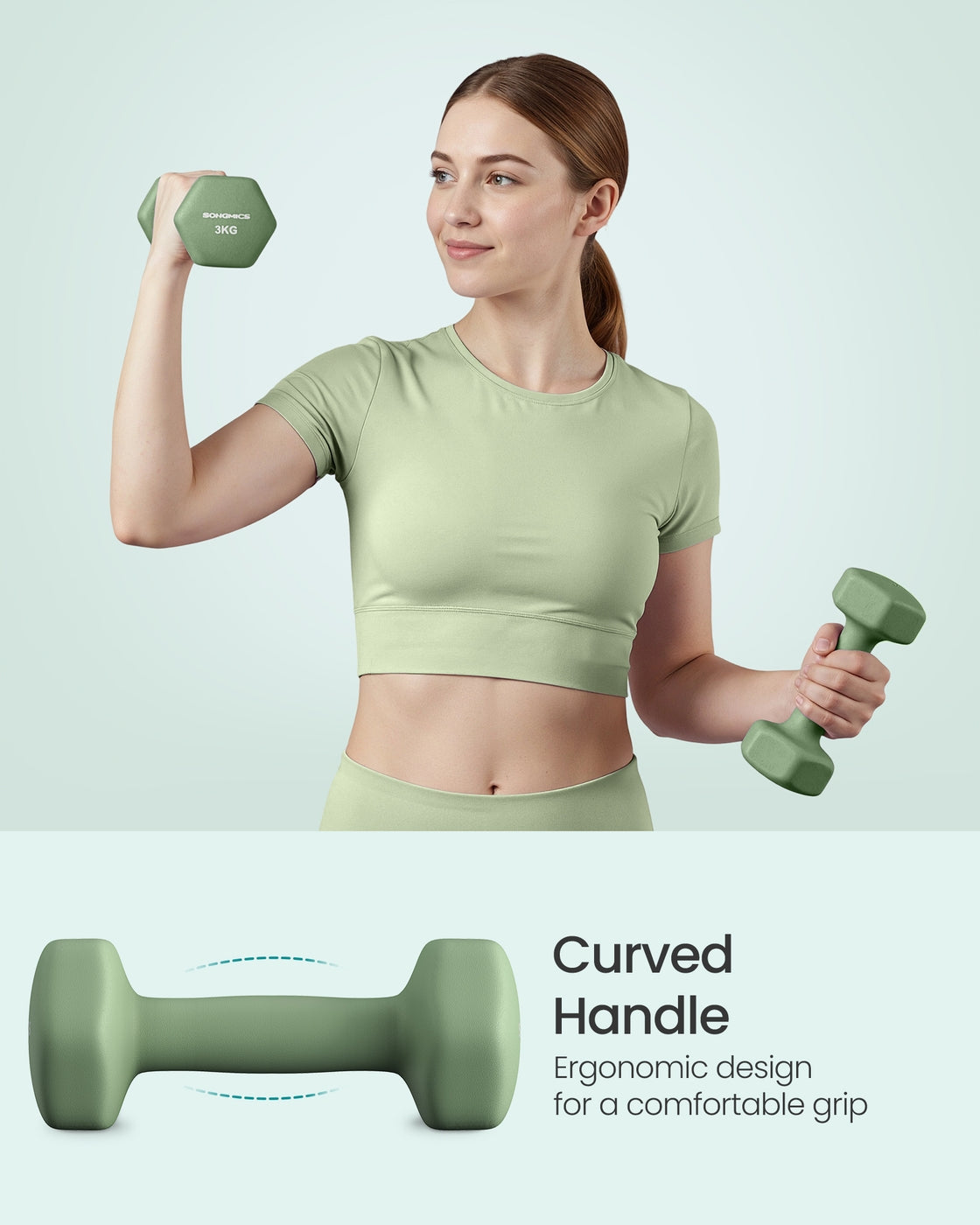 Hex Dumbbells Set - image 43