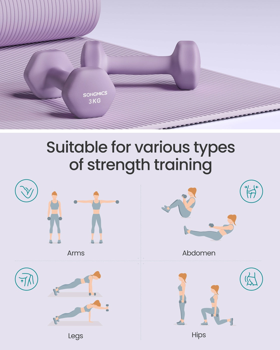 Hex Dumbbells Set - image 30