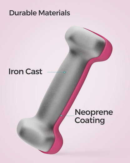 Double Pink Women Dumbbells - image 6
