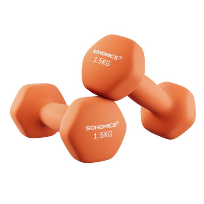 Orange Dumbbell Set - image 1