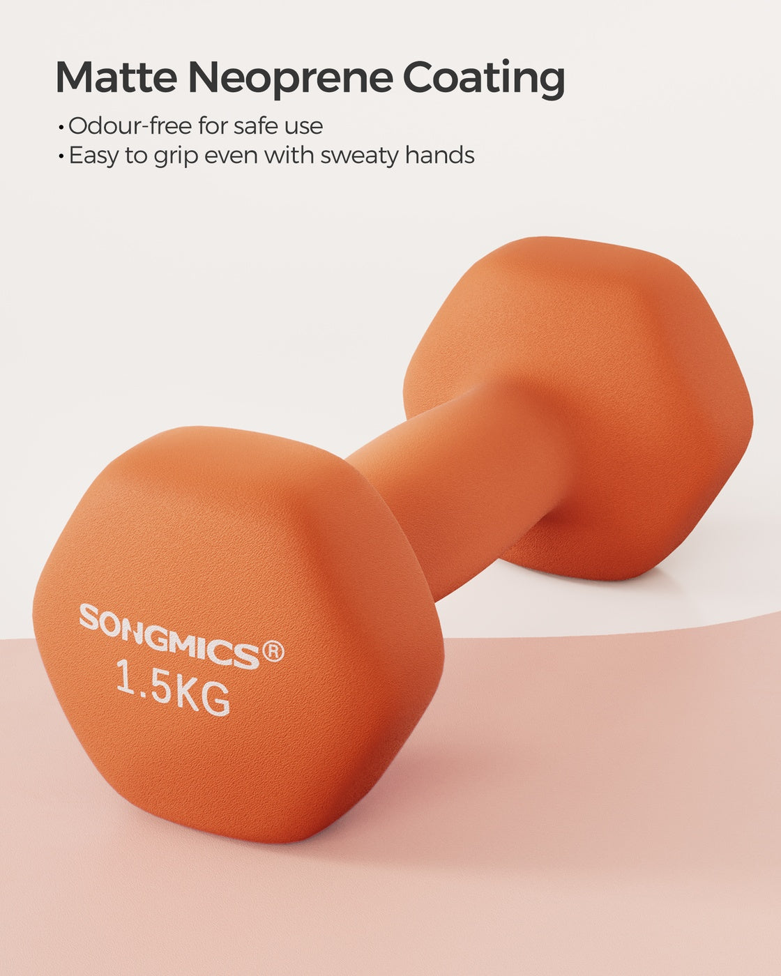 Orange Dumbbell Set - image 3