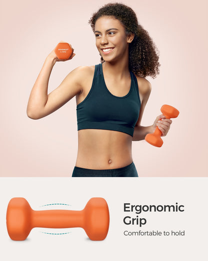 Orange Dumbbell Set - image 4