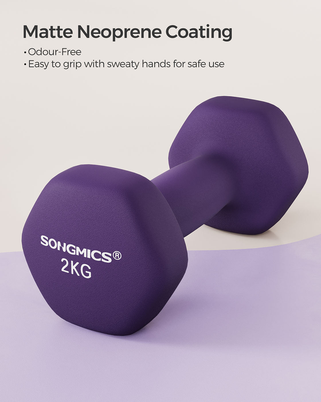 Purple Dumbbell Set - image 3