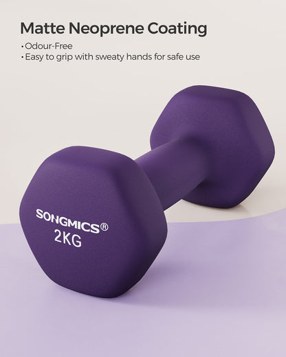 Purple Dumbbell Set - image 3