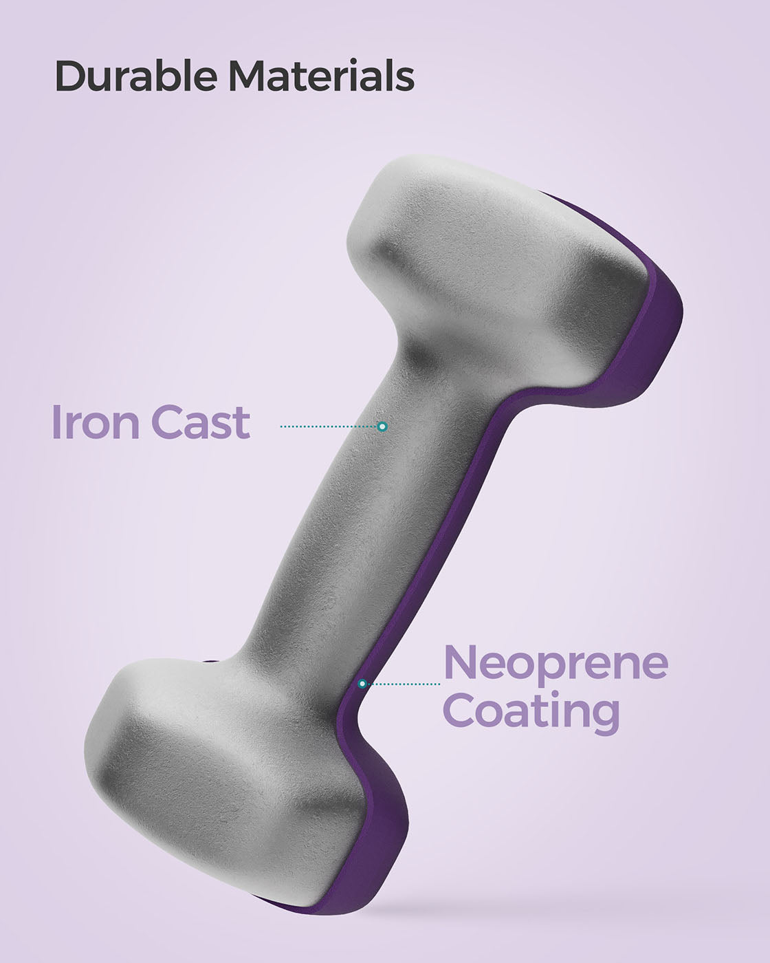 Purple Dumbbell Set - image 6