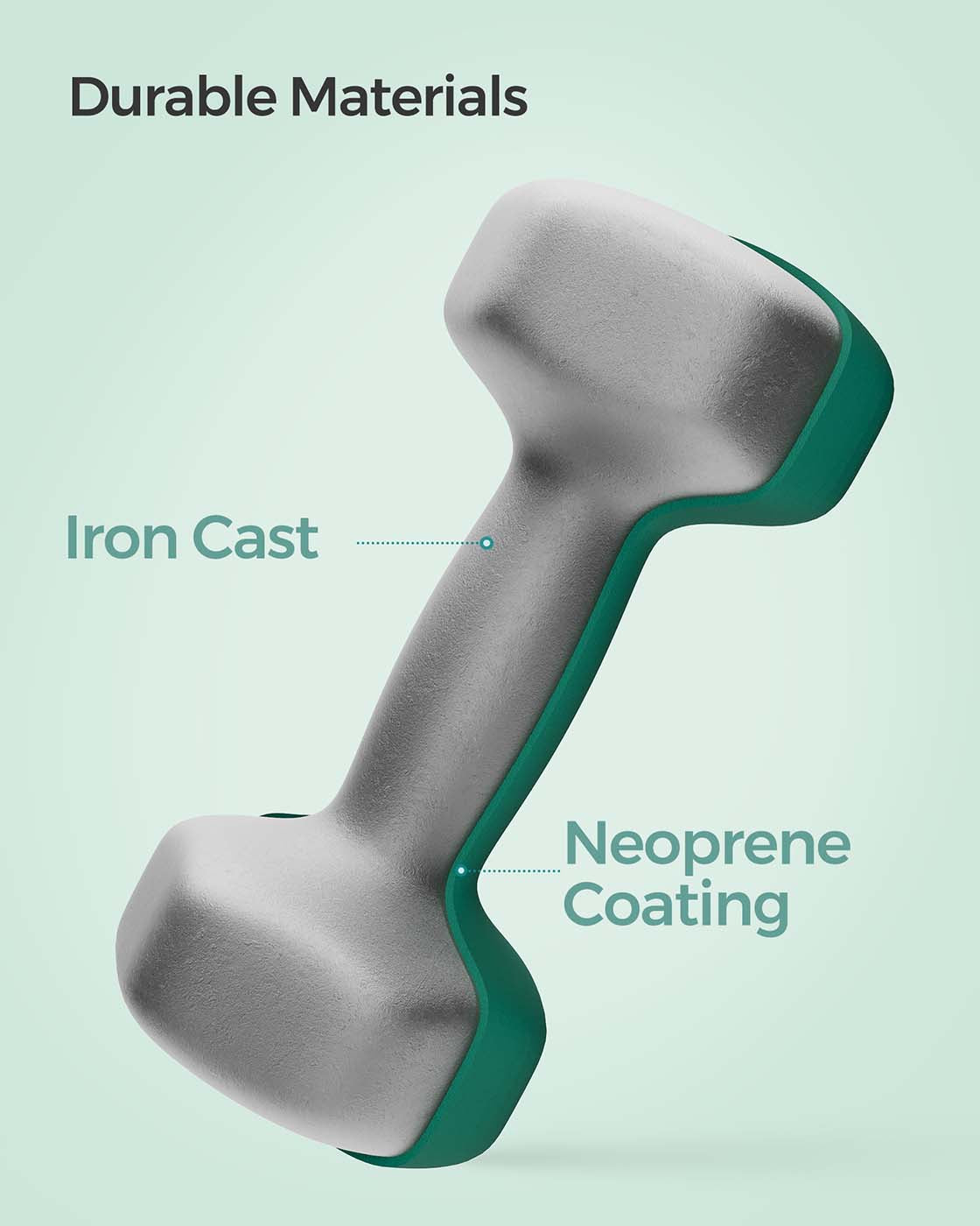 Set of 2 Dumbbells Weights - image 5
