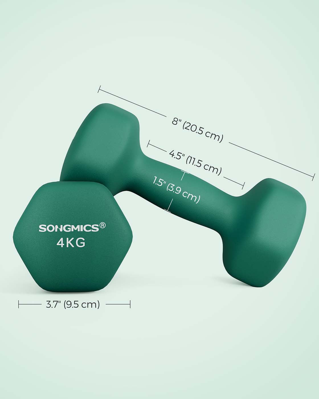 Set of 2 Dumbbells Weights - image 7