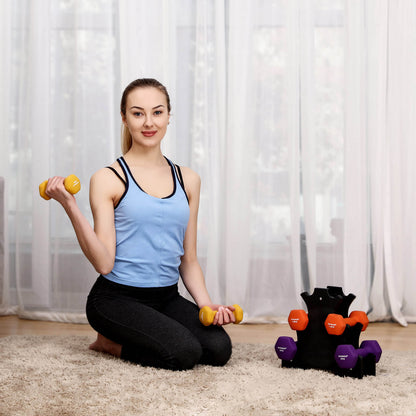 Hex Dumbbells Set with Stand - image 11