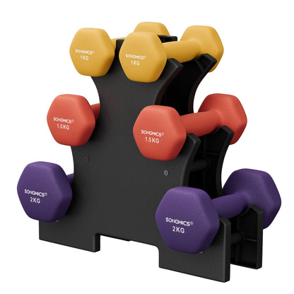 Hex Dumbbells Set with Stand - image 10