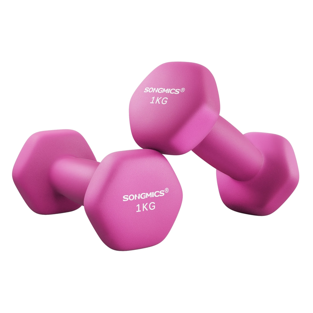Set of 2 Dumbbells 2 x 1 kg Purple - image 57