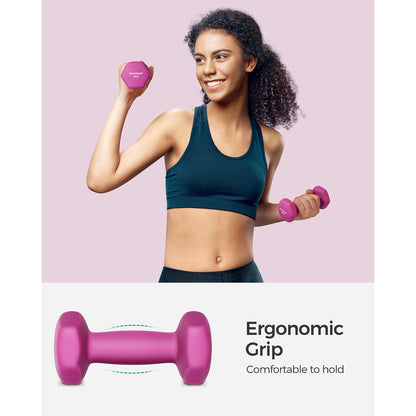 Set of 2 Dumbbells 2 x 1 kg Purple - image 64