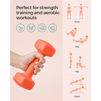 Set of 2 Dumbbells 2 x 1 kg Purple - image 25
