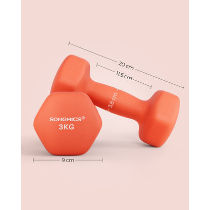 Set of 2 Dumbbells 2 x 1 kg Purple - image 28