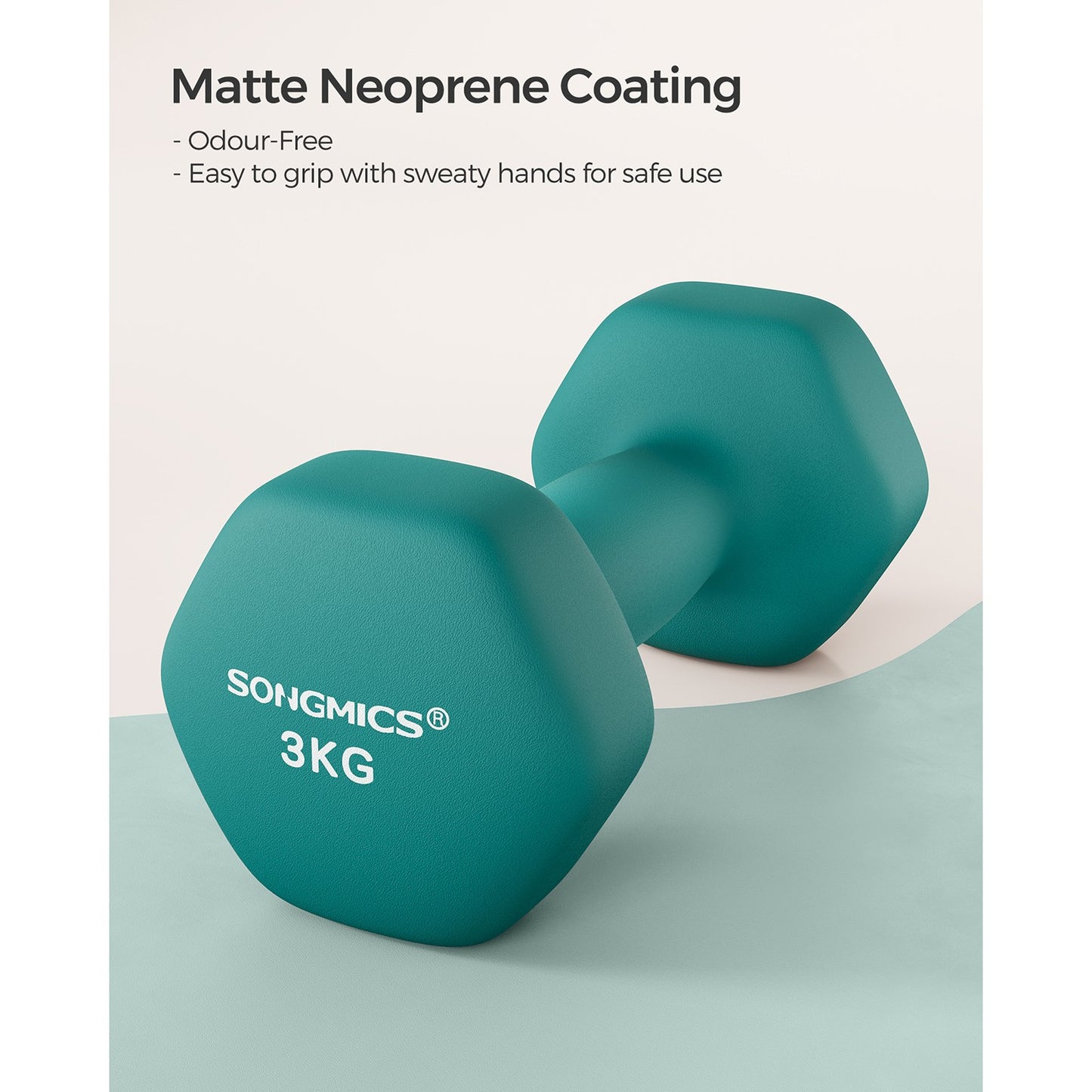 Set of 2 Dumbbells 2 x 1 kg Purple - image 30