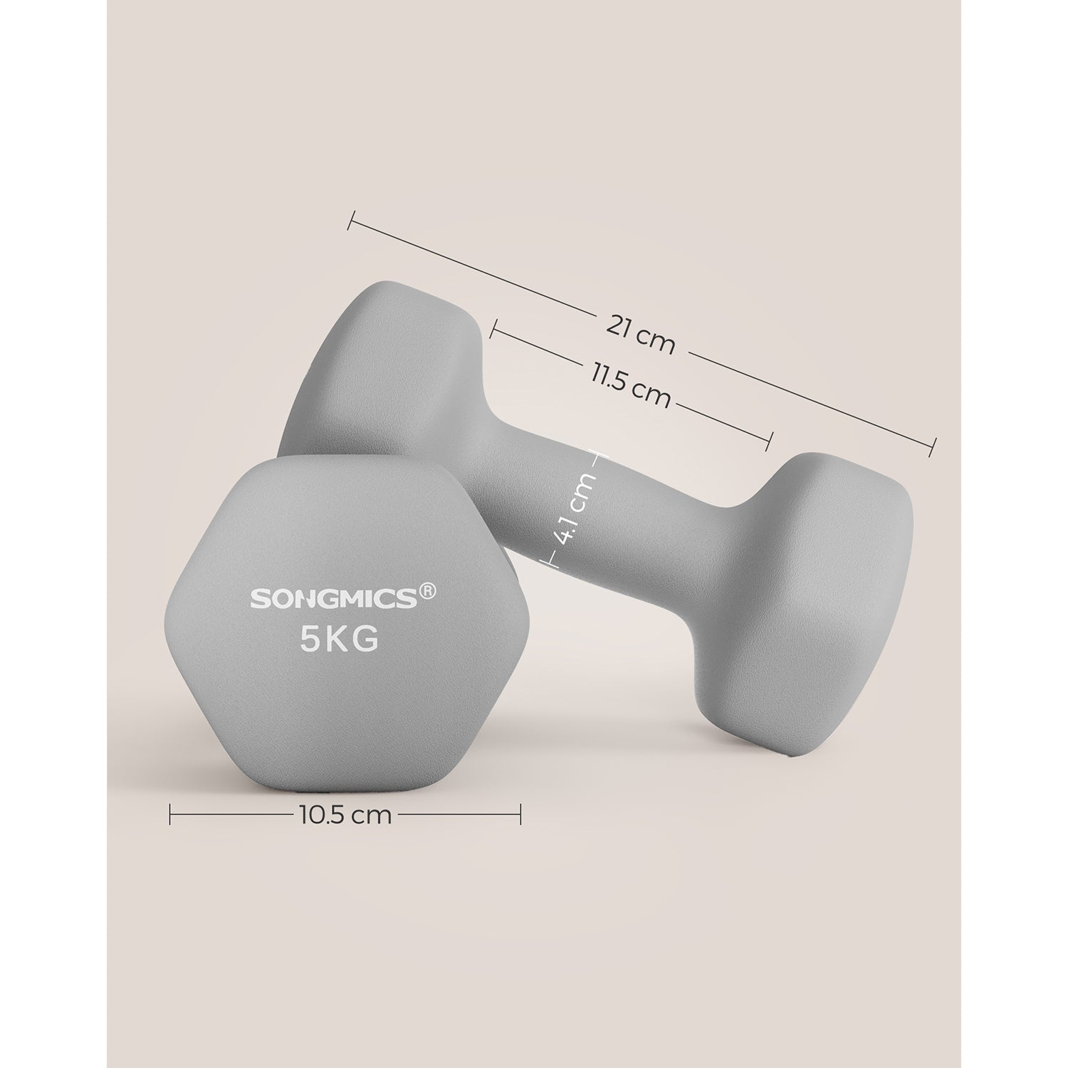 Set of 2 Dumbbells 2 x 1 kg Purple - image 49
