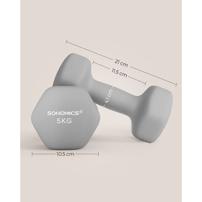 Set of 2 Dumbbells 2 x 1 kg Purple - image 49