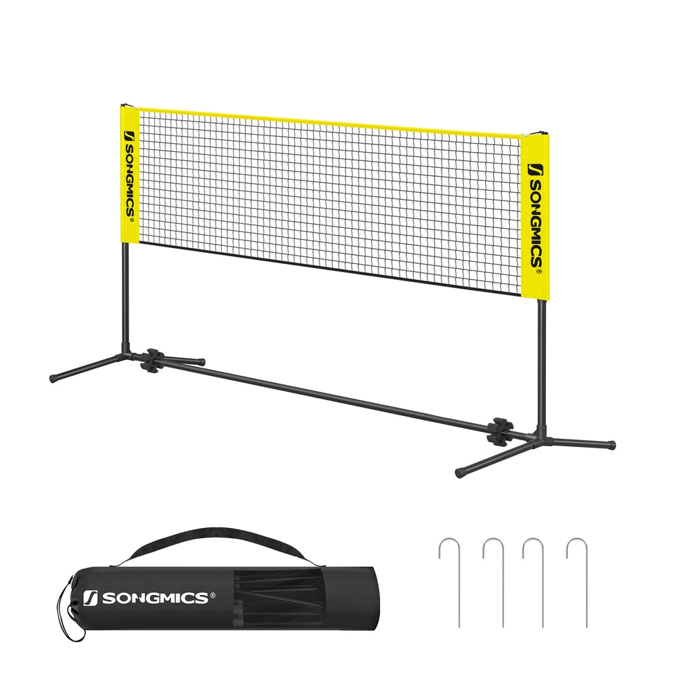3m Yellow Badminton Net - image 1