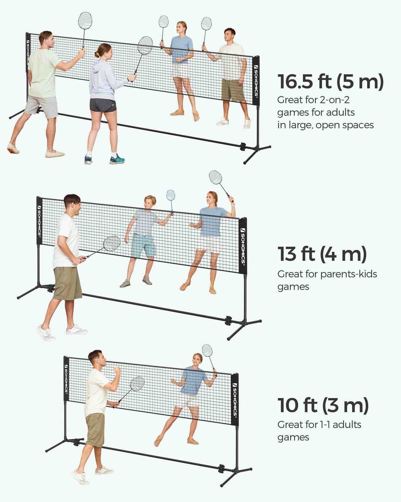 4m Badminton Tennis Net - image 17