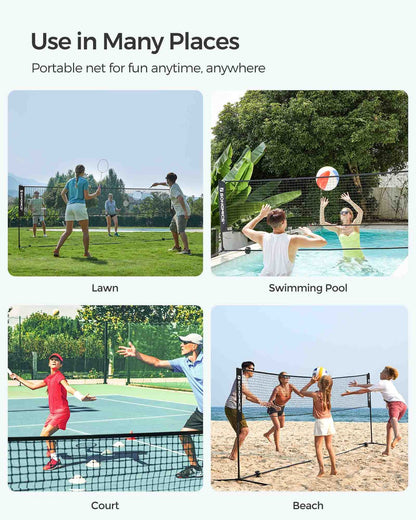 5m Black Tennis Net - image 6