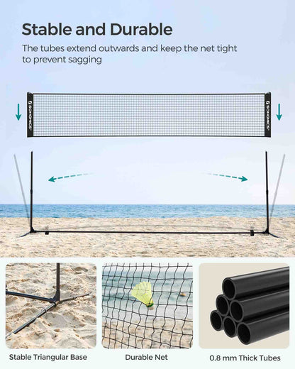 5m Black Tennis Net - image 7