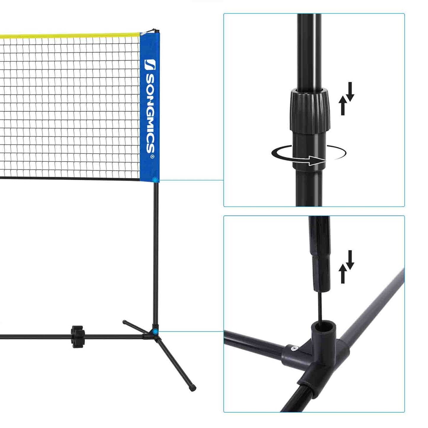 5m Black Tennis Net - image 25