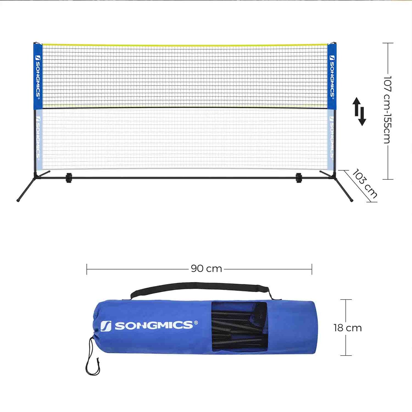5m Black Tennis Net - image 26