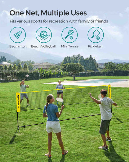 5m Black Tennis Net - image 12