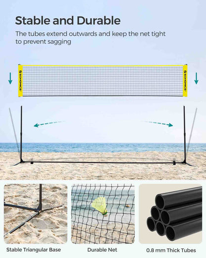5m Black Tennis Net - image 16