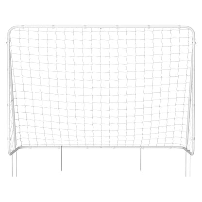 White Small Football Gate for Garden - image 2