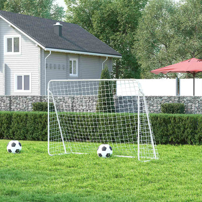 White Small Football Gate for Garden - image 4