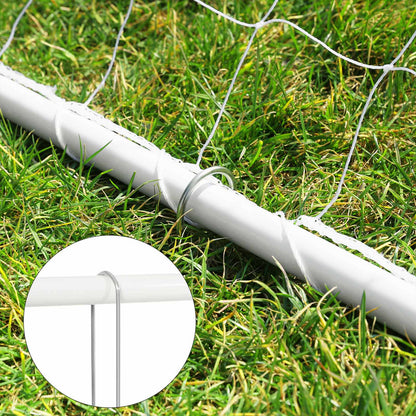 White Small Football Gate for Garden - image 5